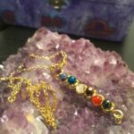 Lil Chakra Necklace -Brass