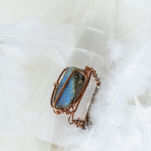 Labradorite Choker- Adjustable