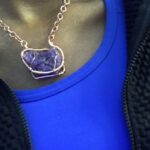 Amethyst Cluster chain