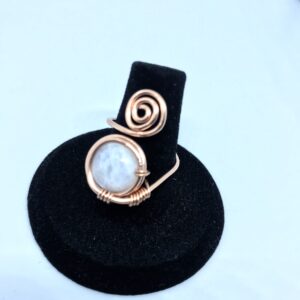 Moonstone Ring Round
