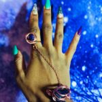 Lil Purple Goddess Bangle