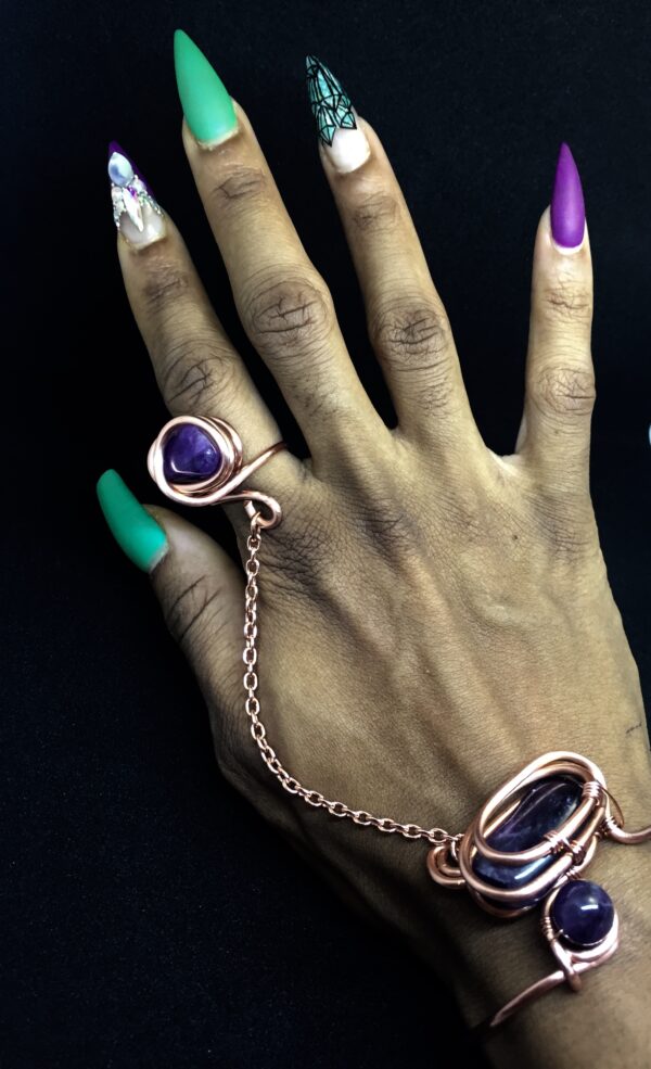 Lil Purple Goddess Bangle