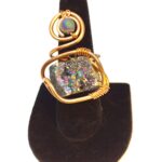 Titanium Aura Quartz-Ring