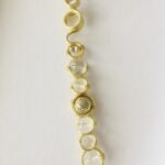 Royalty Wand- Clear Quartz + Brass