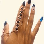 Obsidian Chakra ring