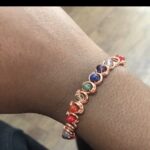 Chakra Tennis Bracelet
