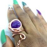 Lil Purple Goddess Bangle
