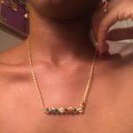 Lil Chakra Necklace -Brass