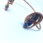 Infinity trinity bracelet- Rainbow Hematite