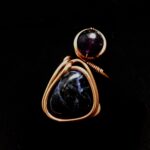 Amethyst + Sodalite Ring