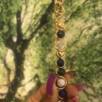 Brass Royalty Wand- Chrysocolla lapis