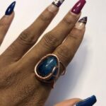 Apatite Tear Drop Ring