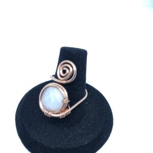 Moonstone Ring Round