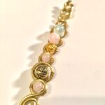 Royalty Wand- Rose Quartz + Brass