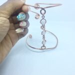 Rainbow moonstone- Arm cuff