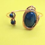 Infinity Trinity Bracelet- Apatite