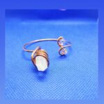 Infinity Trinity- Clear Quartz