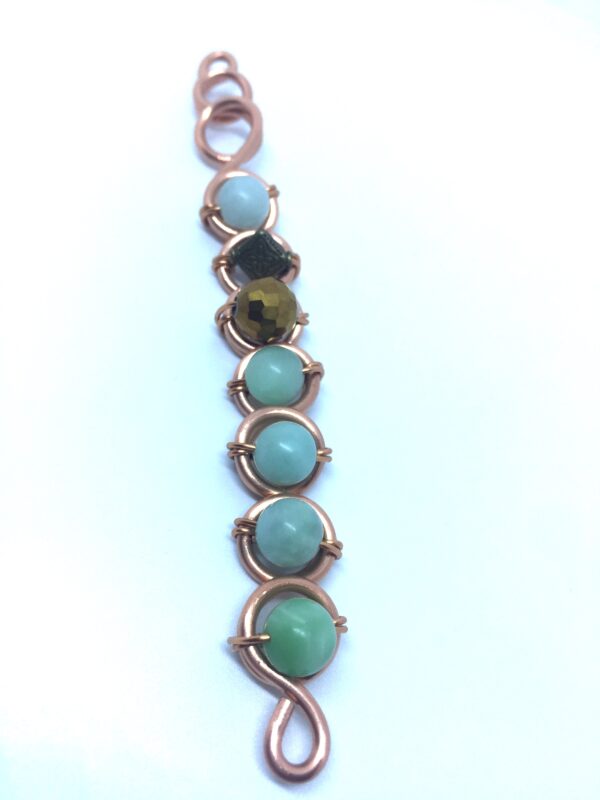 Royalty Wand- Amazonite